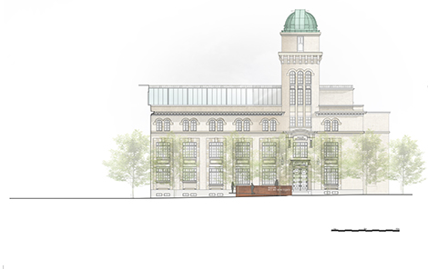 Façade ouest