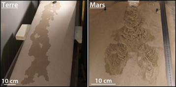 Earth Mars comparison