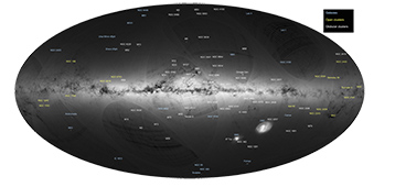 Gaia carte annotée