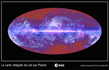 El mapa completo del cielo por Planck